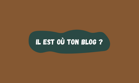 C’est bien beau d’avoir un site, mais il est où ton blog ?